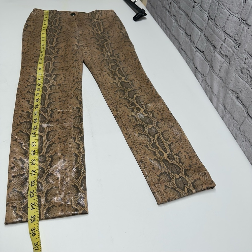 Marc Cain Snakeprint Pants Size N2 - image 4